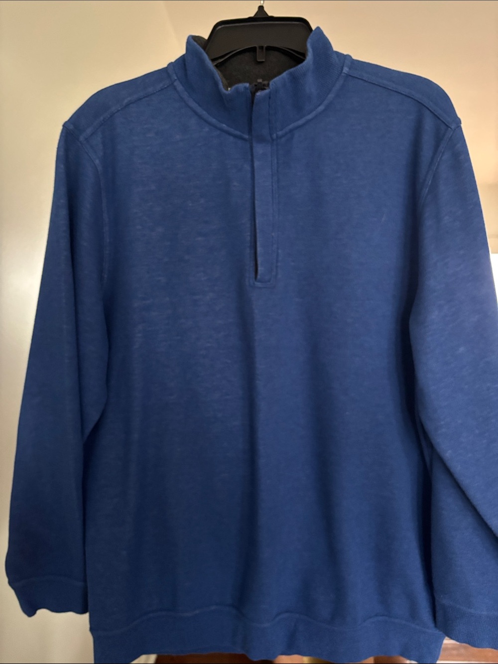 Walter Hagen Men's Royal Blue Quarter-Zip Pullover